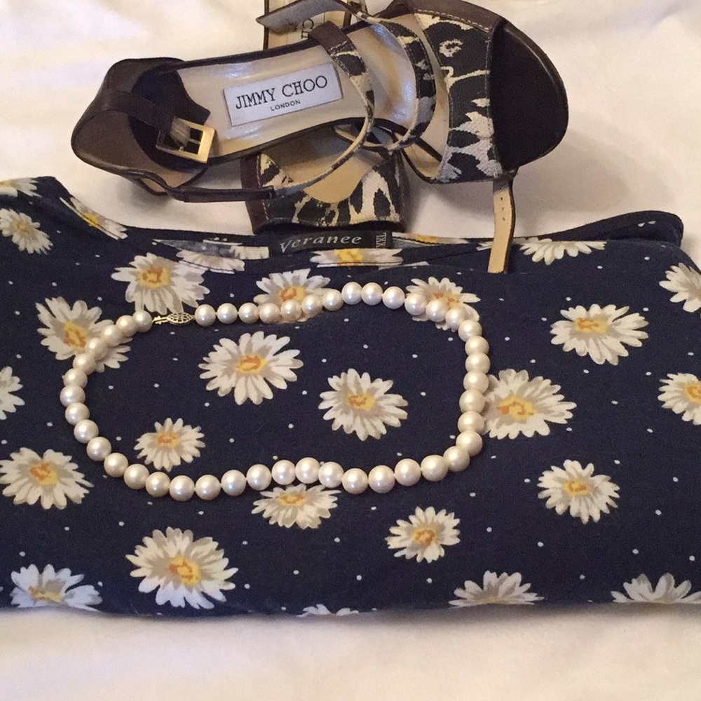 Daisy print cotton shirt/dress 